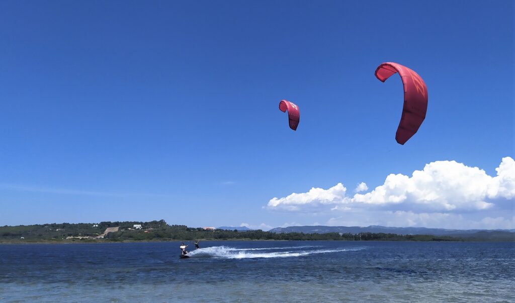 kitesurf a punta trettu il miglior kite spot della Sardegna