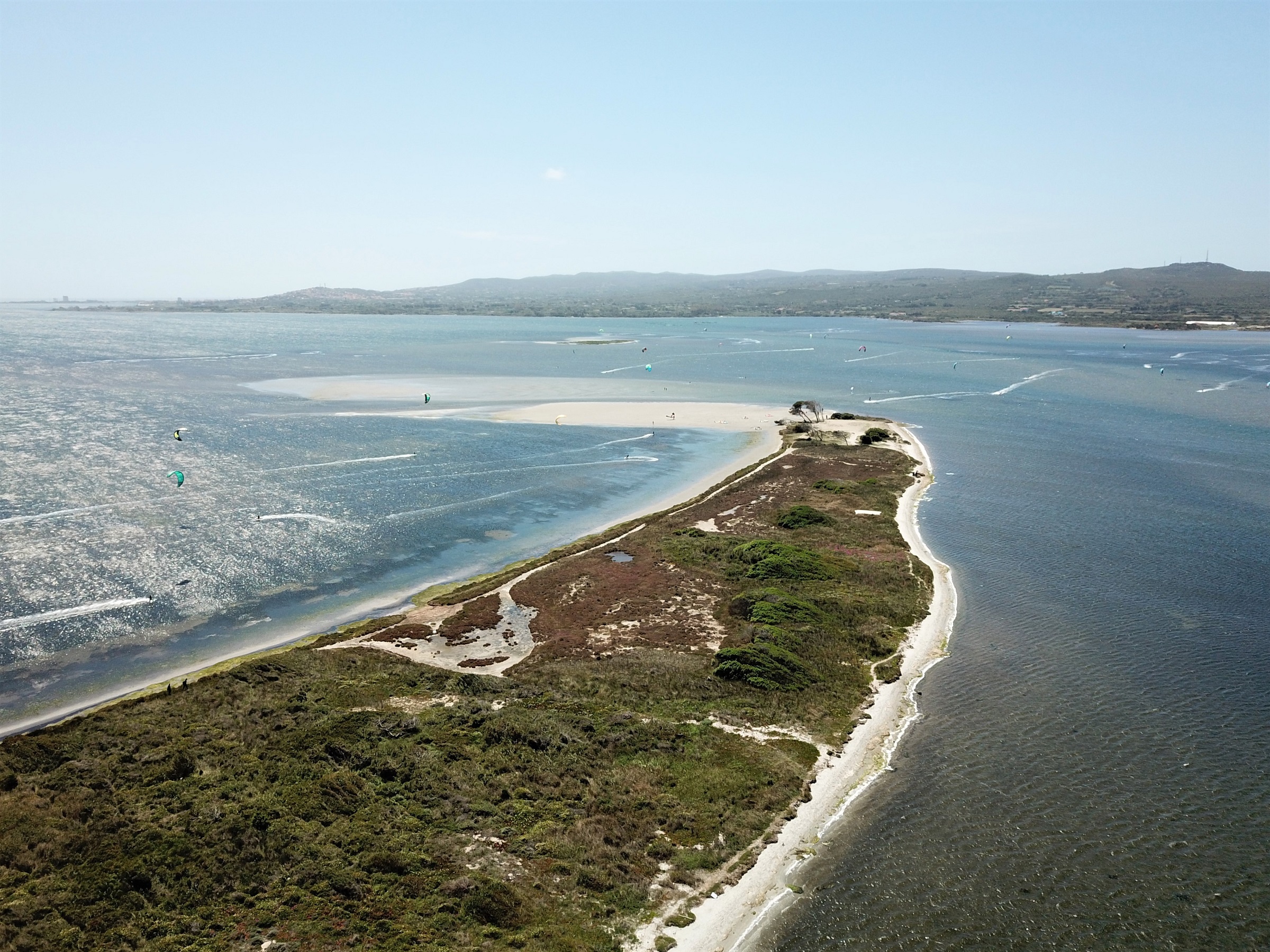 Punta Trettu il miglior kite spot della Sardegna